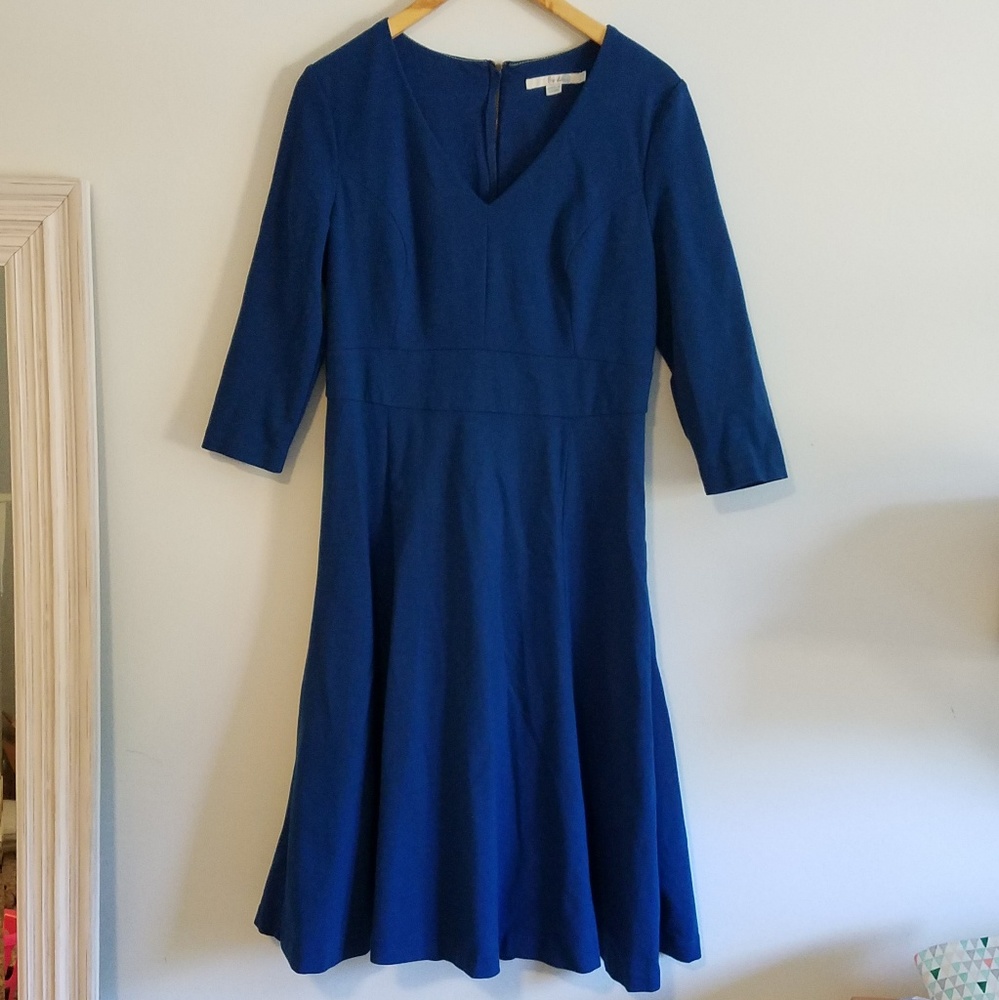 Boden ponte dress 10L, blue